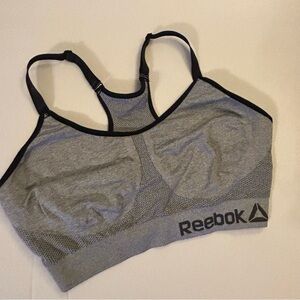 XL Reebok Gray Sports Bra